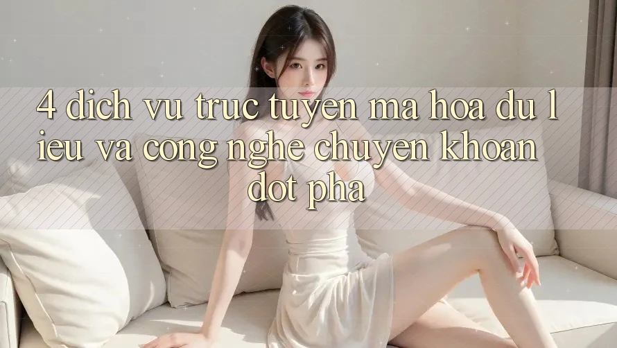 4. Dịch vụ trực tuyến Mã hóa dữ liệu Và Công Nghệ Chuyển khoản Đột Phá