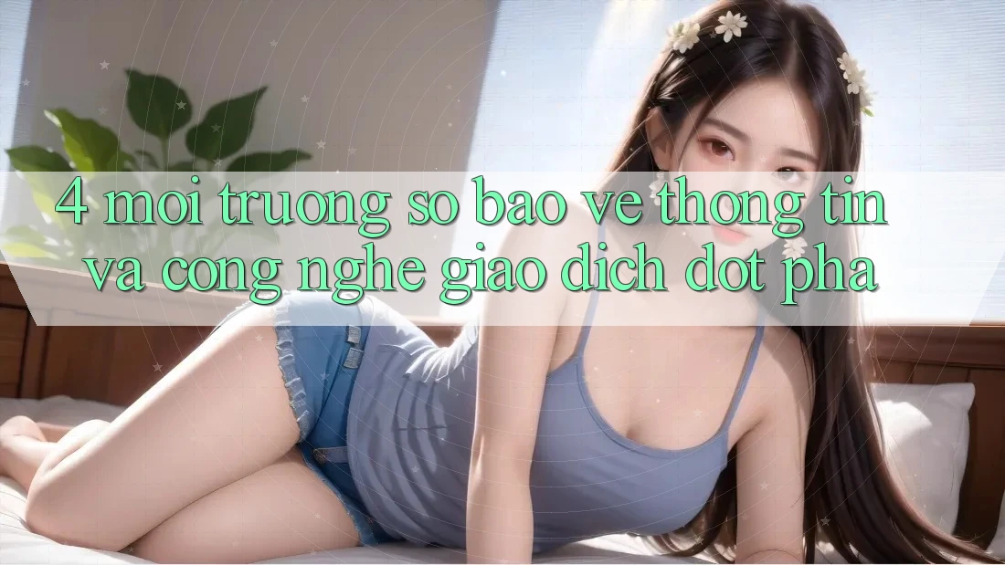 4. Môi trường số Bảo vệ thông tin Và Công Nghệ Giao Dịch Đột Phá 4. Môi trường số Bảo vệ thông tin Và Công Nghệ Giao Dịch Đột Phá