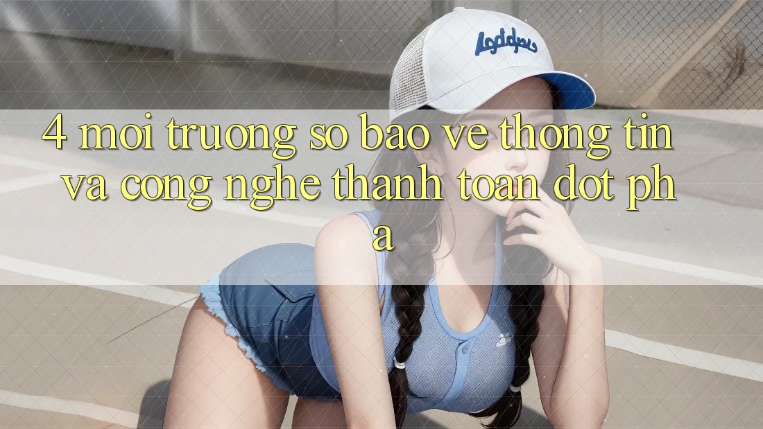 4. Môi trường số Bảo vệ thông tin Và Công Nghệ Thanh toán Đột Phá