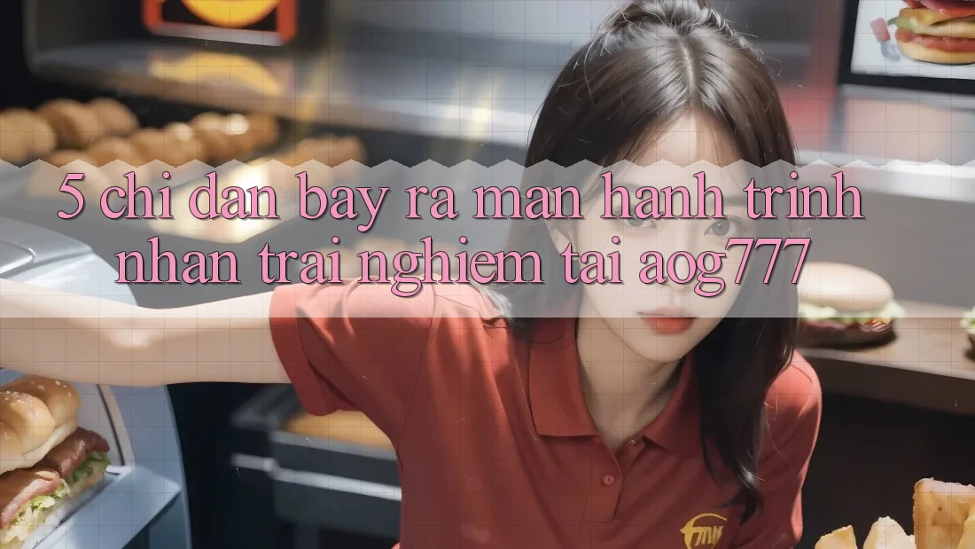 5. Chỉ dẫn Bày ra màn Hành Trình Nhận trải nghiệm Tại aog777