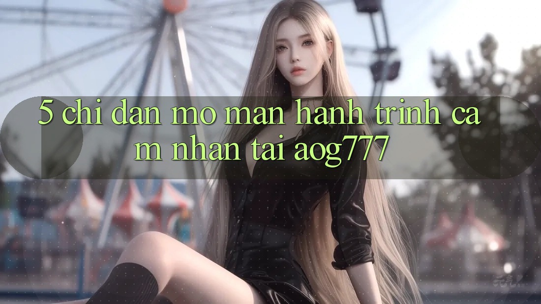 5. Chỉ dẫn Mở màn Hành Trình Cảm nhận Tại aog777
