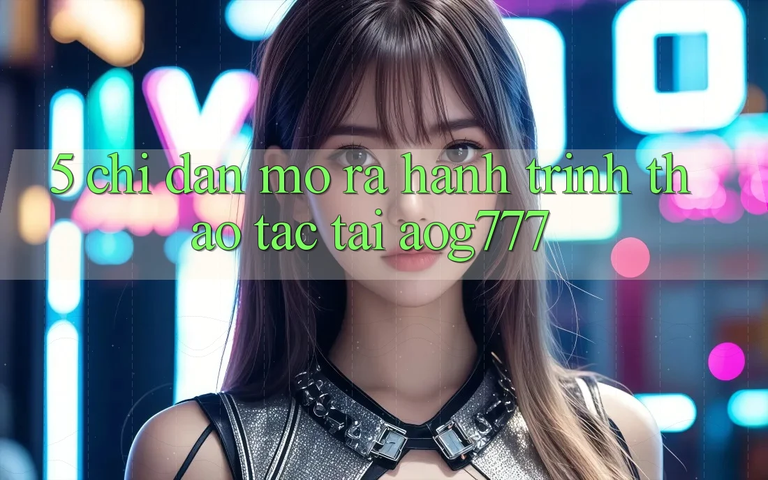 5. Chỉ dẫn Mở ra Hành Trình Thao tác Tại aog777