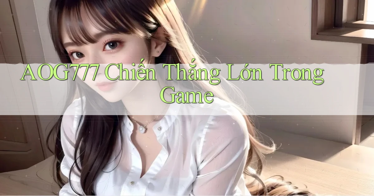 aog777  chiến thắng lớn trong game