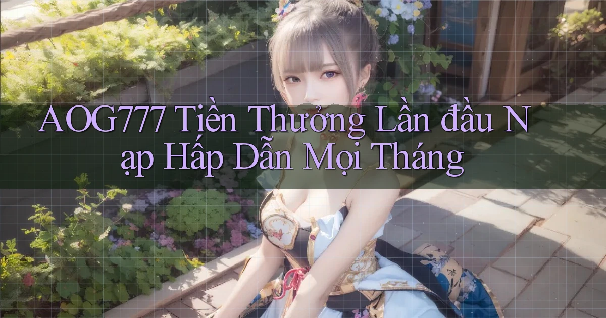 aog777  tiền thưởng lần đầu nạp hấp dẫn mọi tháng