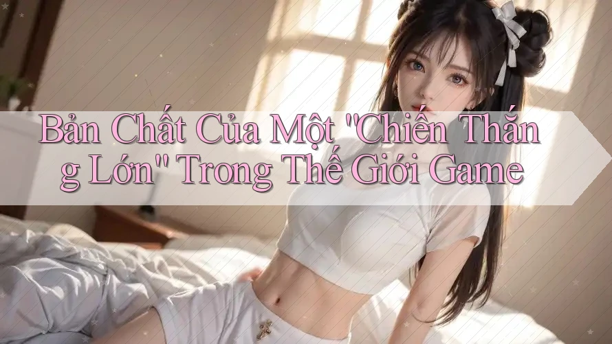 Bản Chất Của Một “Chiến Thắng Lớn” Trong Thế Giới Game