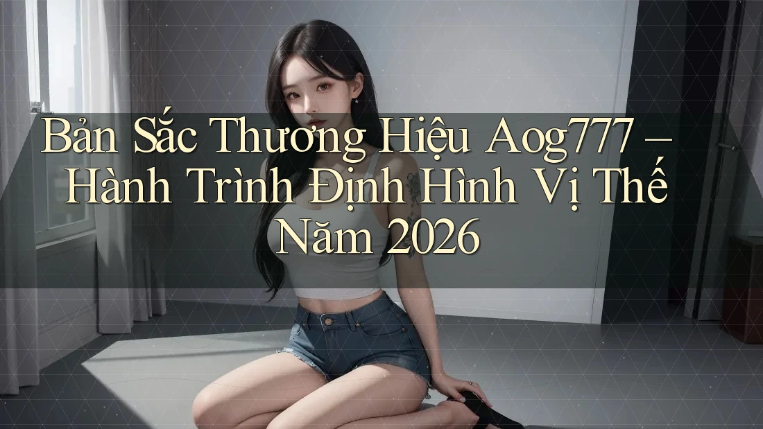 Bản Sắc Thương Hiệu Aog777 – Hành Trình Định Hình Vị Thế Năm 2026