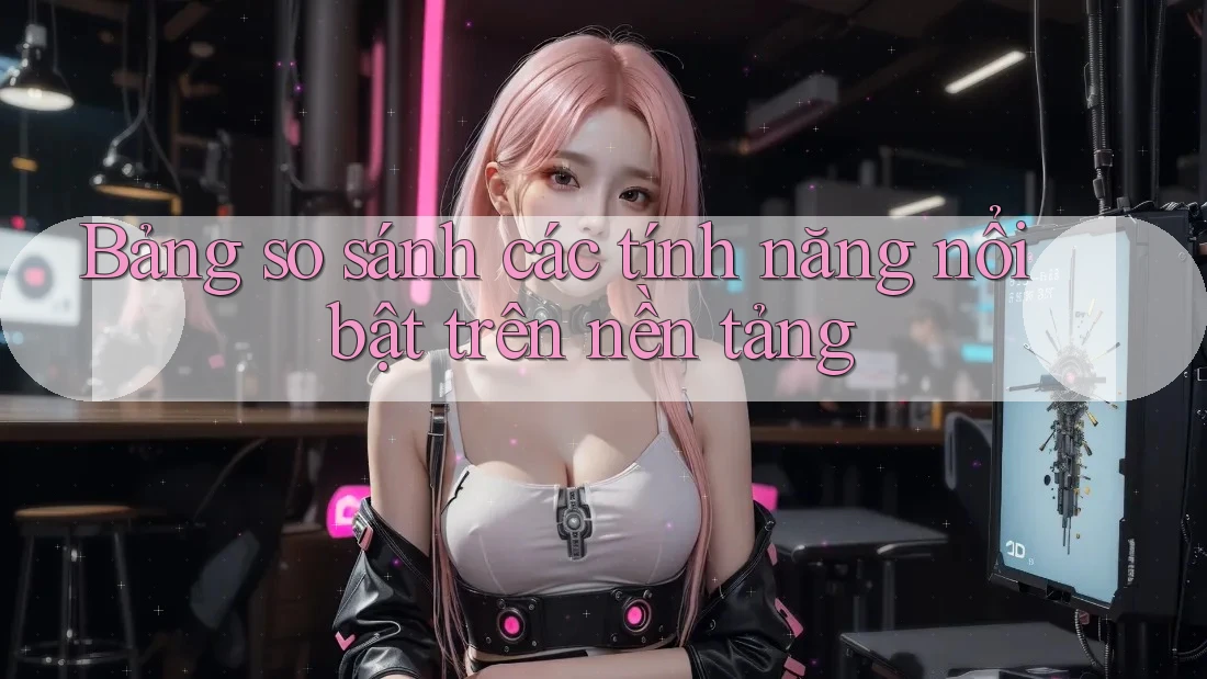 Bảng so sánh các tính năng nổi bật trên nền tảng