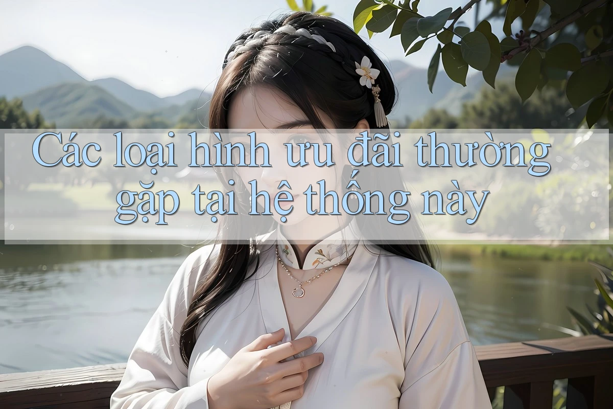 Các loại hình ưu đãi thường gặp tại hệ thống này