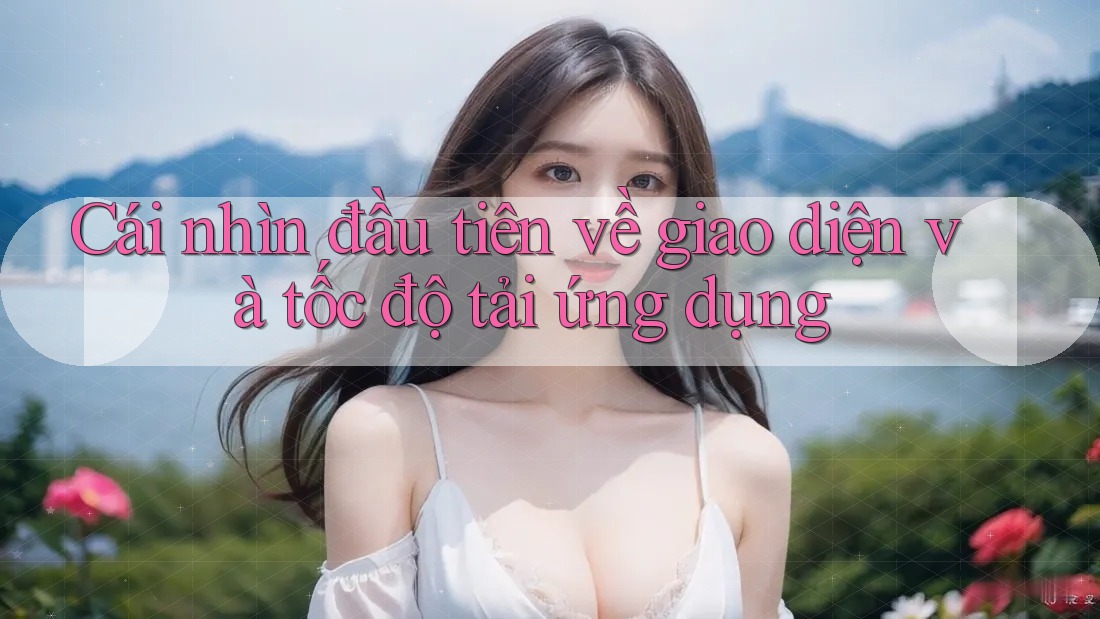 Cái nhìn đầu tiên về giao diện và tốc độ tải ứng dụng