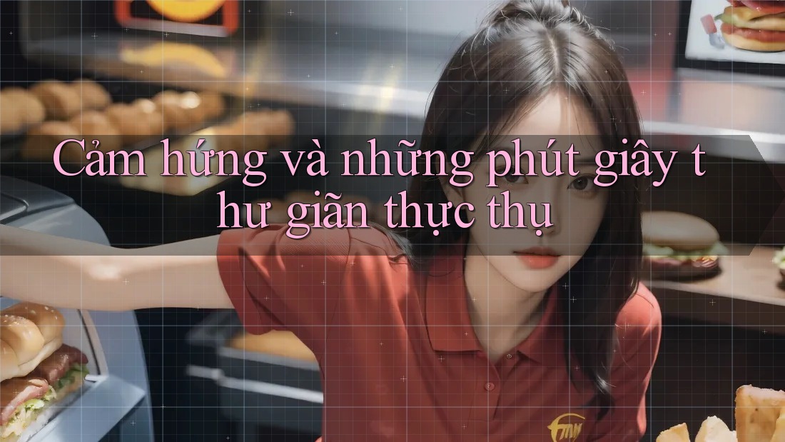Cảm hứng và những phút giây thư giãn thực thụ