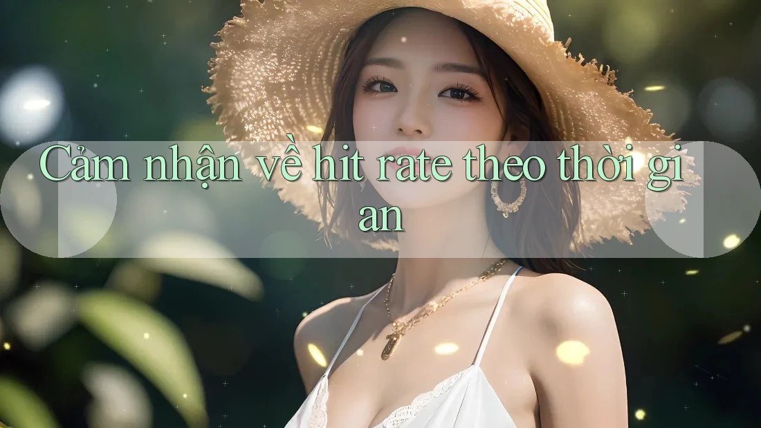 Cảm nhận về hit rate theo thời gian