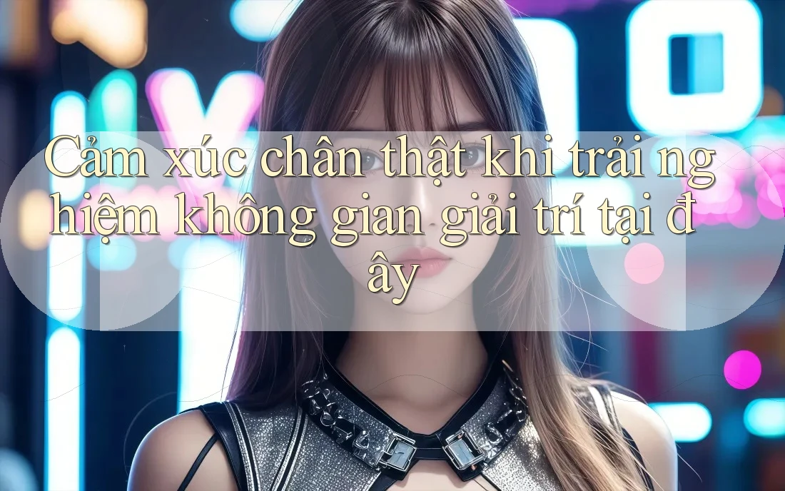 Cảm xúc chân thật khi trải nghiệm không gian giải trí tại đây