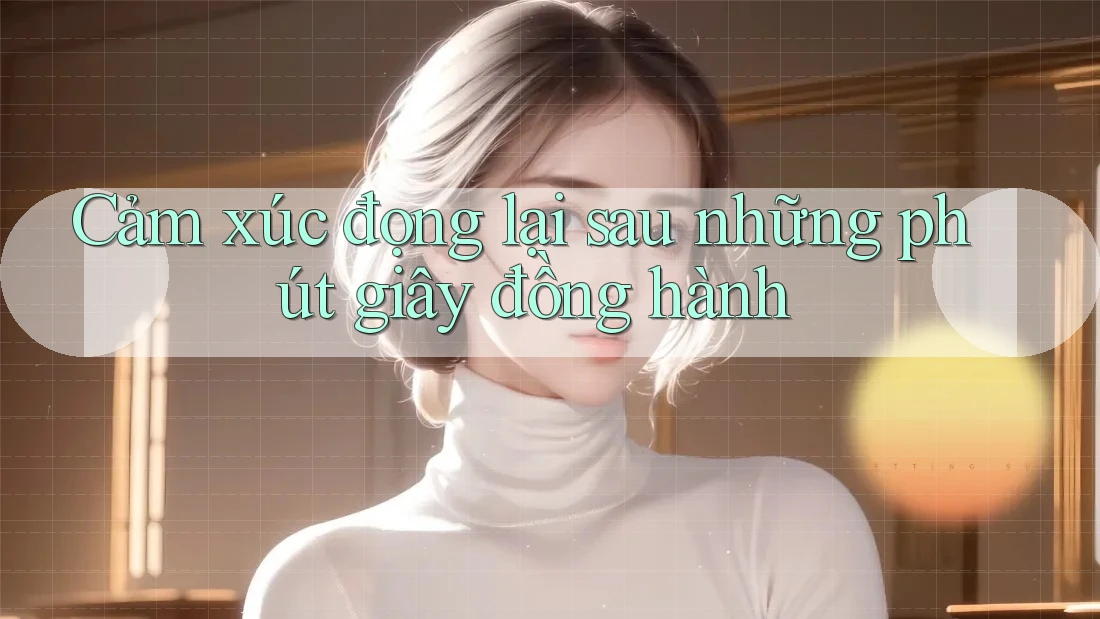 Cảm xúc đọng lại sau những phút giây đồng hành Cảm xúc đọng lại sau những phút giây đồng hành