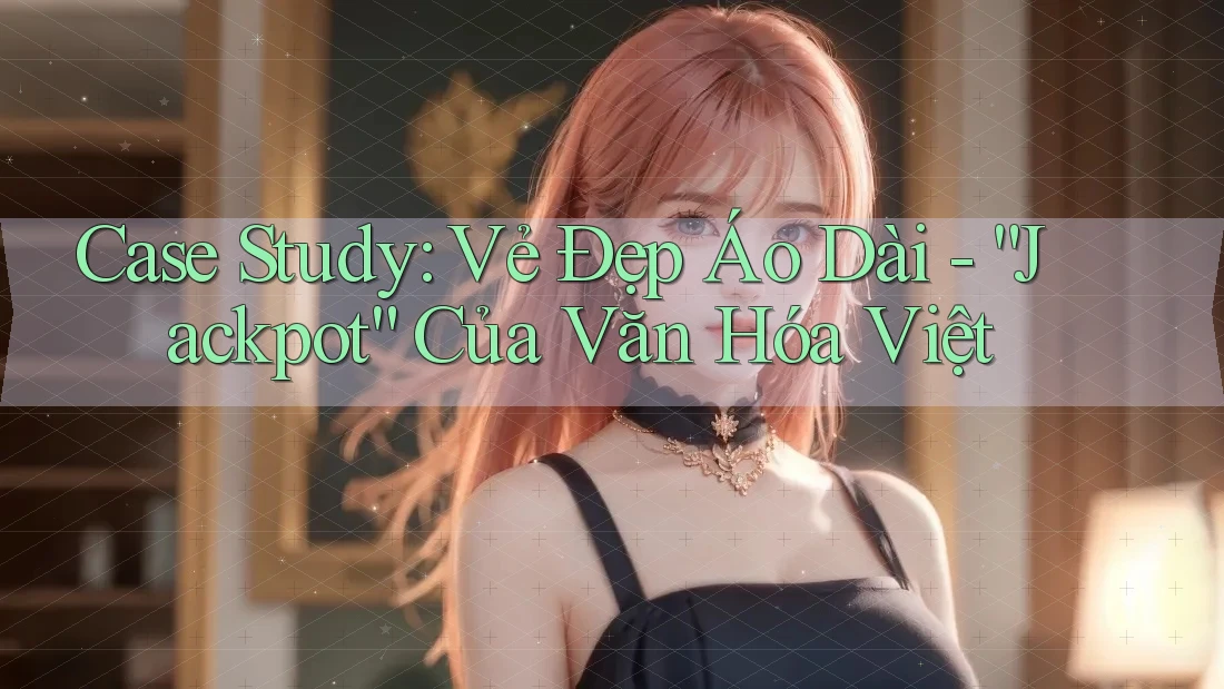 Case Study: Vẻ Đẹp Áo Dài - “Jackpot” Của Văn Hóa Việt