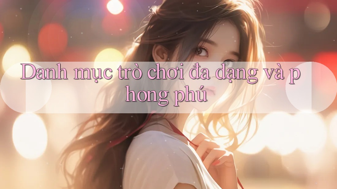 Danh mục trò chơi đa dạng và phong phú Danh mục trò chơi đa dạng và phong phú