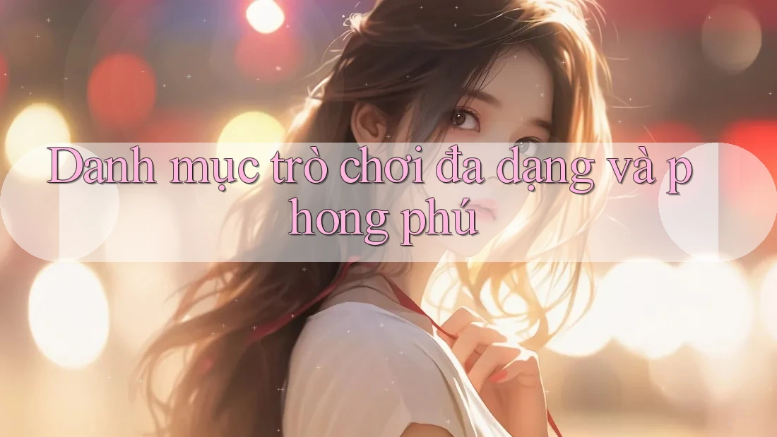 Danh mục trò chơi đa dạng và phong phú
