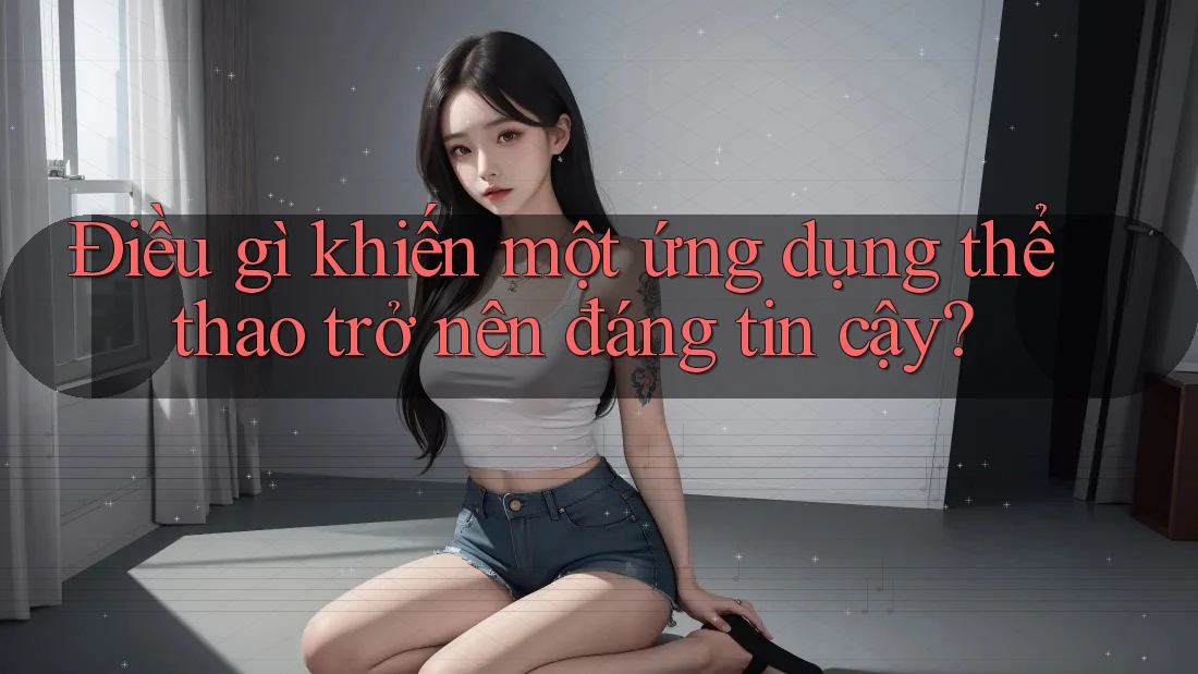 Điều gì khiến một ứng dụng thể thao trở nên đáng tin cậy?