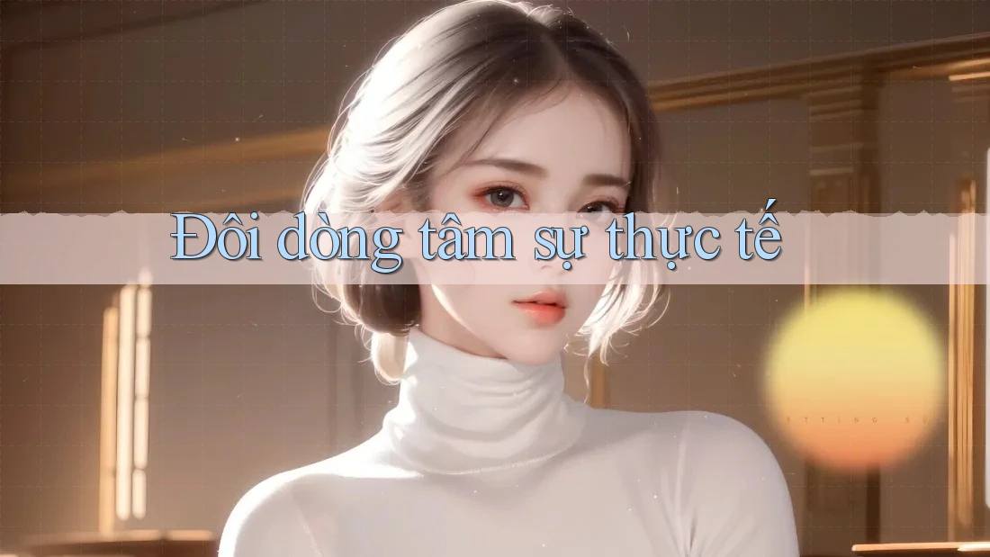 Đôi dòng tâm sự thực tế