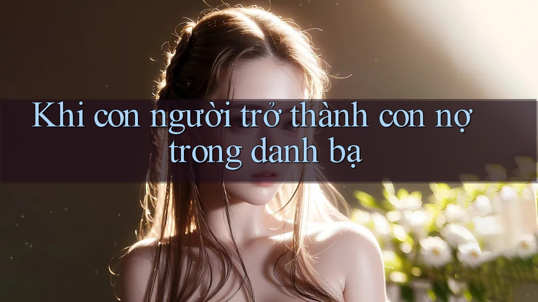 Khi con người trở thành con nợ trong danh bạ Khi con người trở thành con nợ trong danh bạ