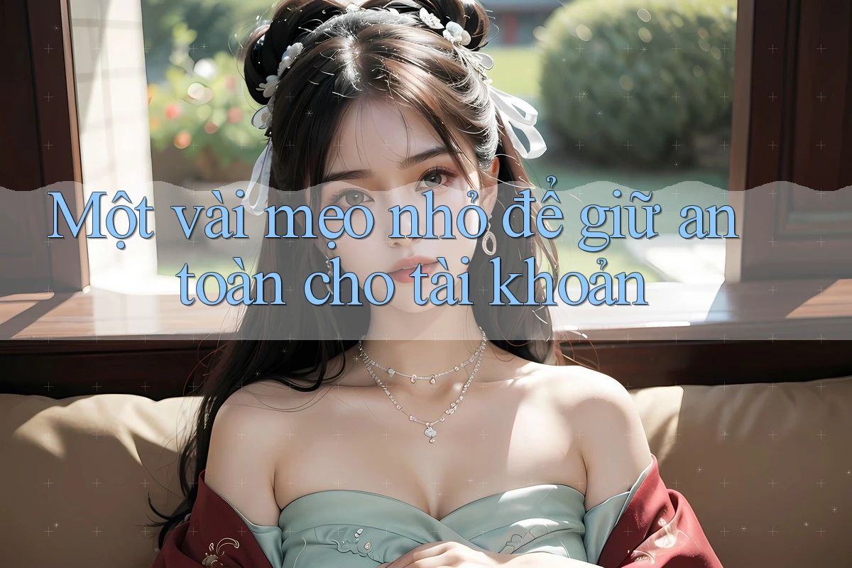 Một vài mẹo nhỏ để giữ an toàn cho tài khoản