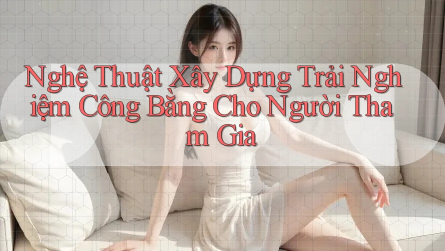 Nghệ Thuật Xây Dựng Trải Nghiệm Công Bằng Cho Người Tham Gia