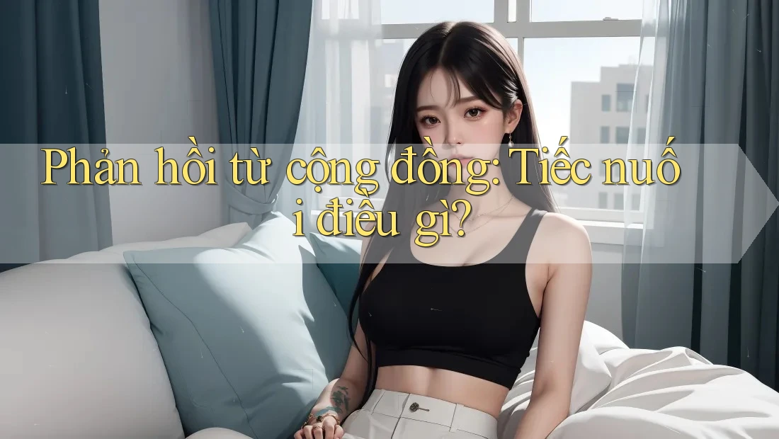 Phản hồi từ cộng đồng: Tiếc nuối điều gì?