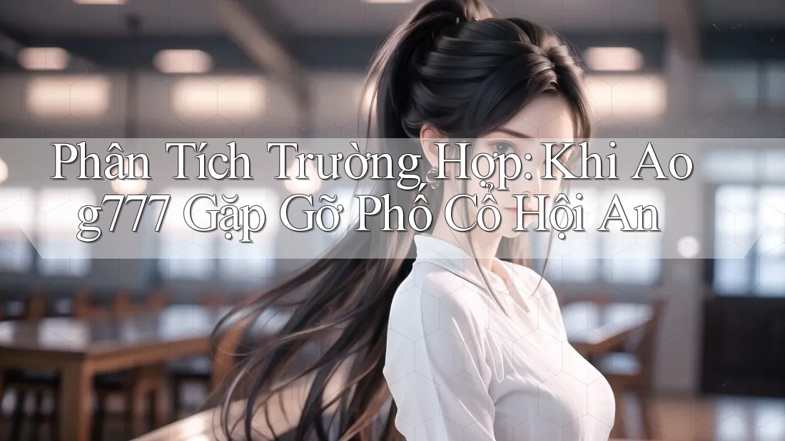 Phân Tích Trường Hợp: Khi Aog777 Gặp Gỡ Phố Cổ Hội An