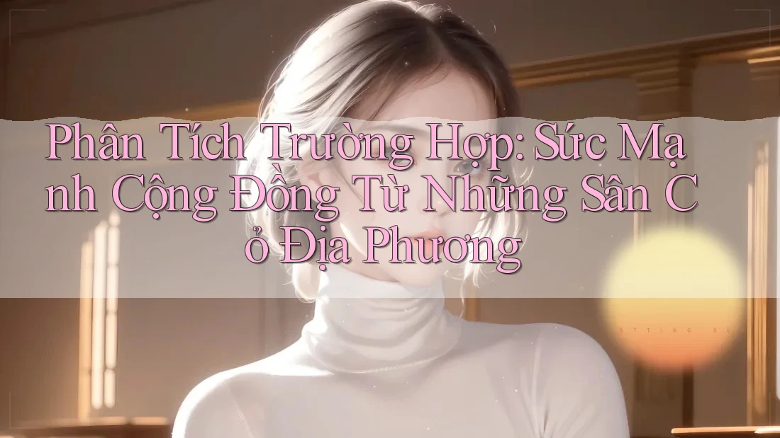 Phân Tích Trường Hợp: Sức Mạnh Cộng Đồng Từ Những Sân Cỏ Địa Phương