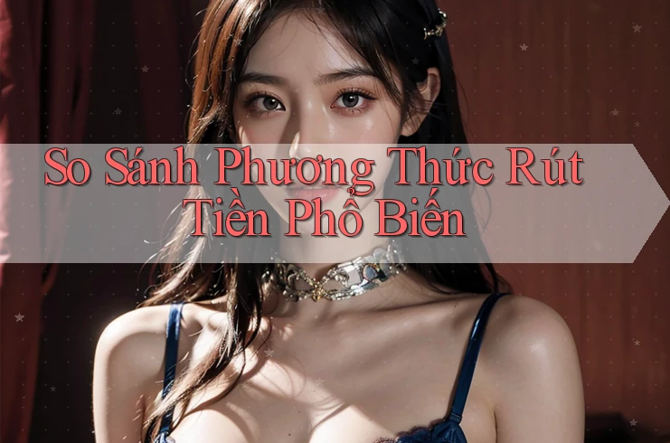 So Sánh Phương Thức Rút Tiền Phổ Biến