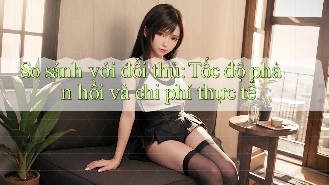 So sánh với đối thủ: Tốc độ phản hồi và chi phí thực tế