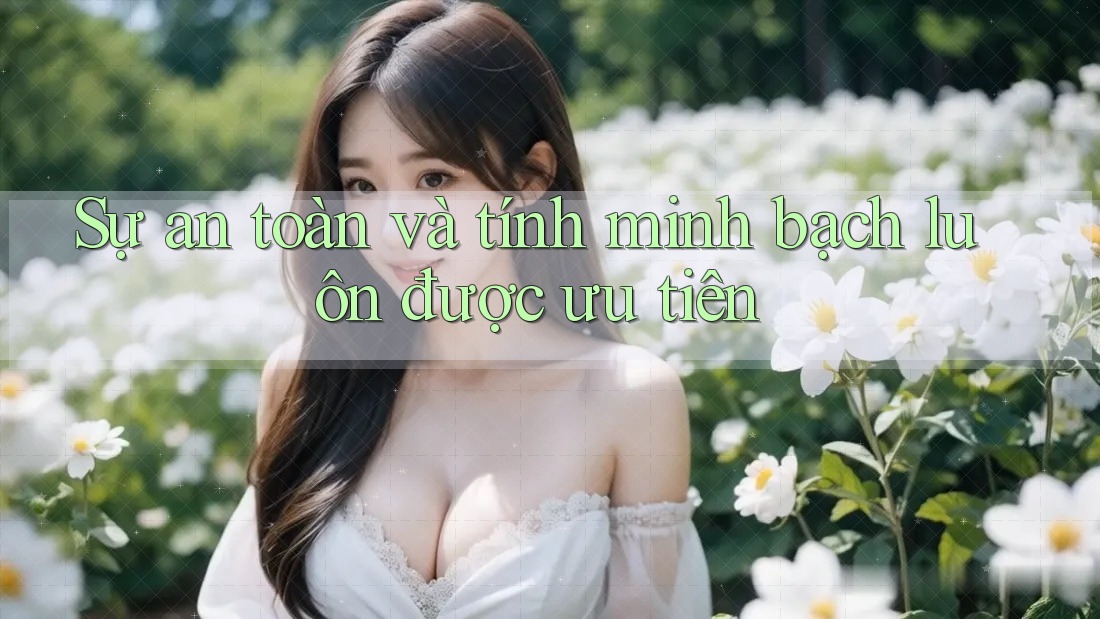 Sự an toàn và tính minh bạch luôn được ưu tiên