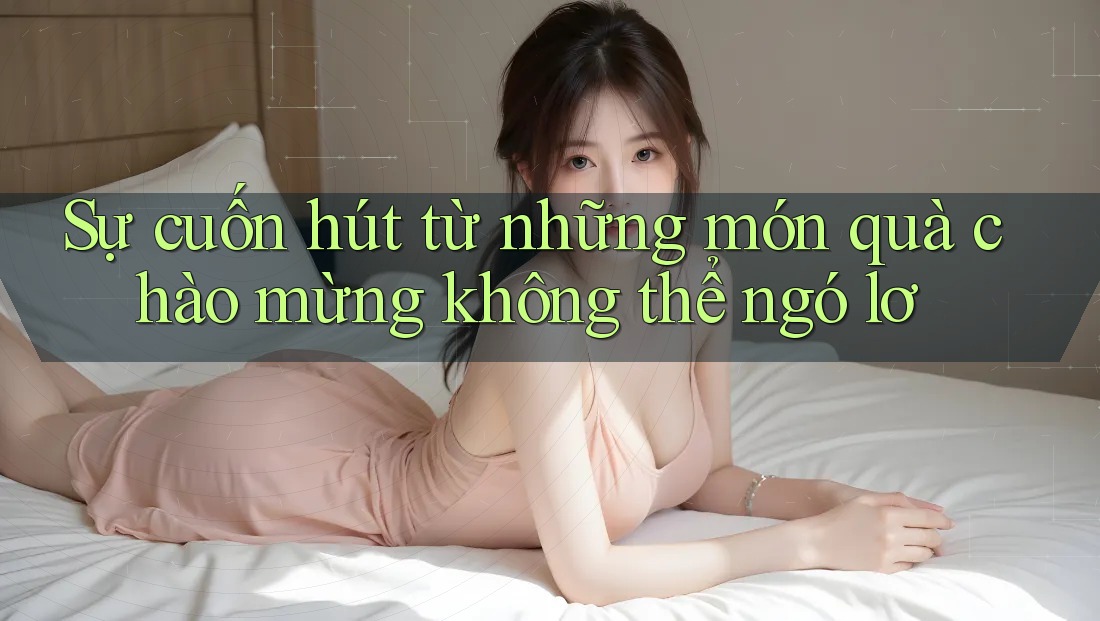 Sự cuốn hút từ những món quà chào mừng không thể ngó lơ