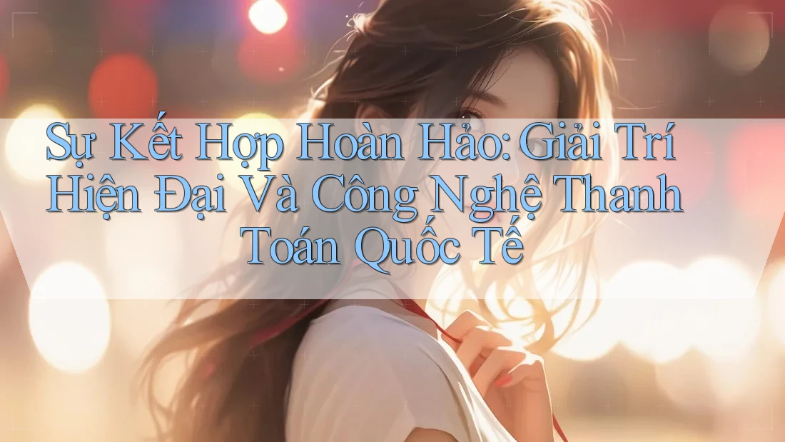 Sự Kết Hợp Hoàn Hảo: Giải Trí Hiện Đại Và Công Nghệ Thanh Toán Quốc Tế