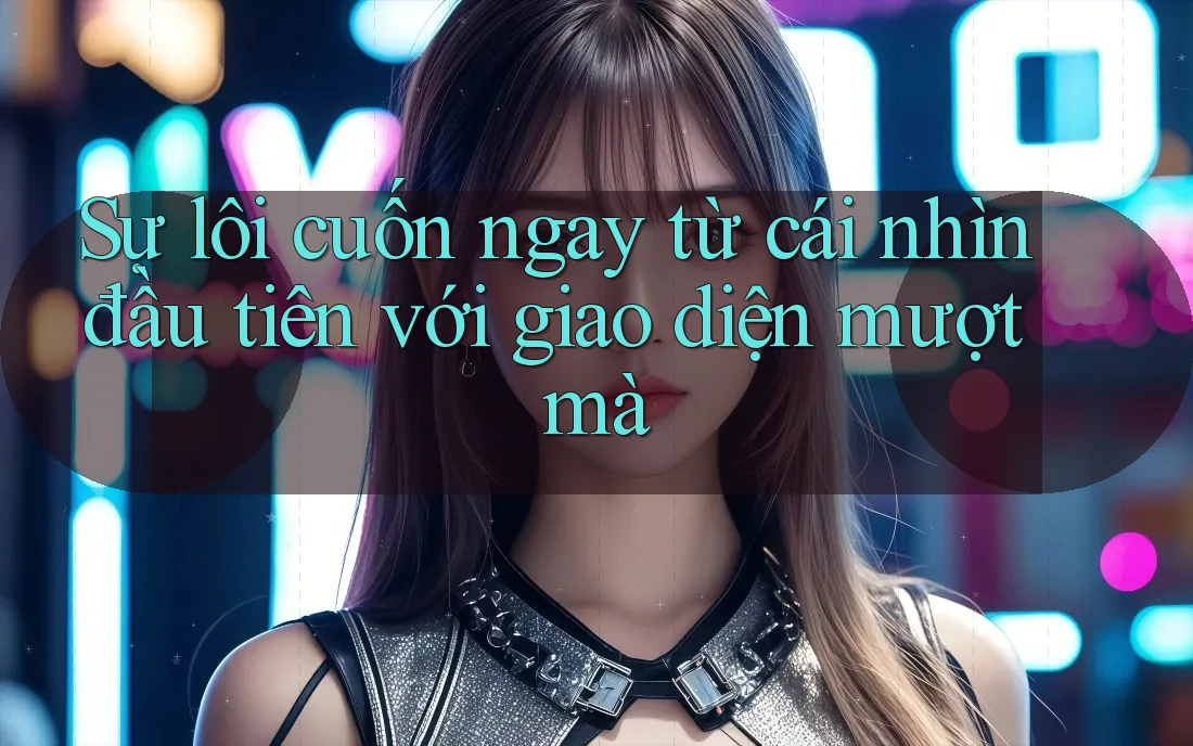 Sự lôi cuốn ngay từ cái nhìn đầu tiên với giao diện mượt mà