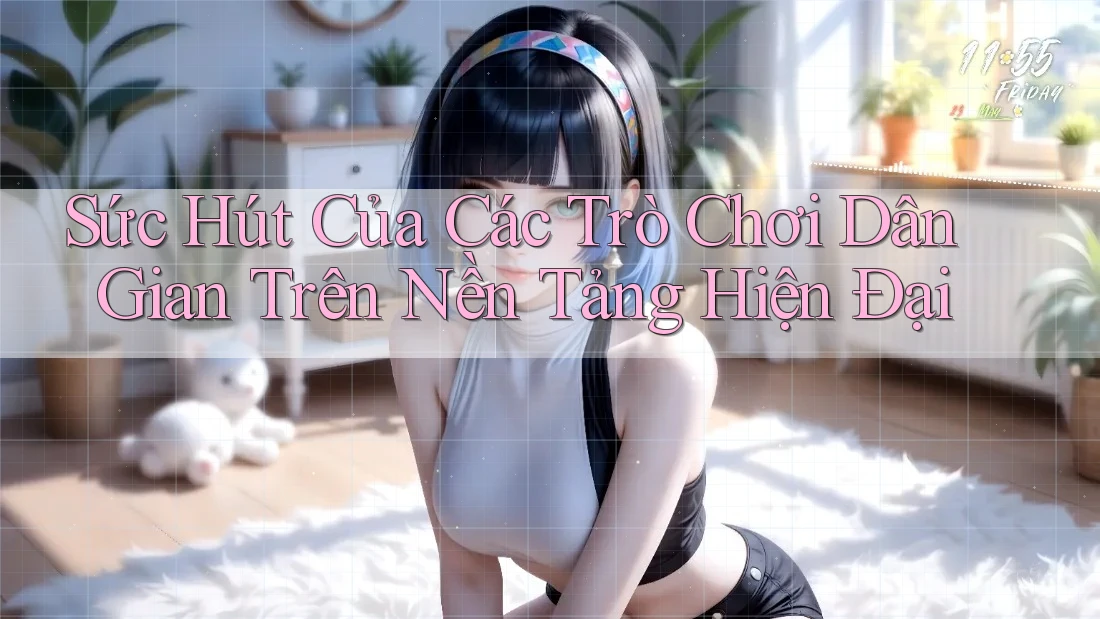 Sức Hút Của Các Trò Chơi Dân Gian Trên Nền Tảng Hiện Đại
