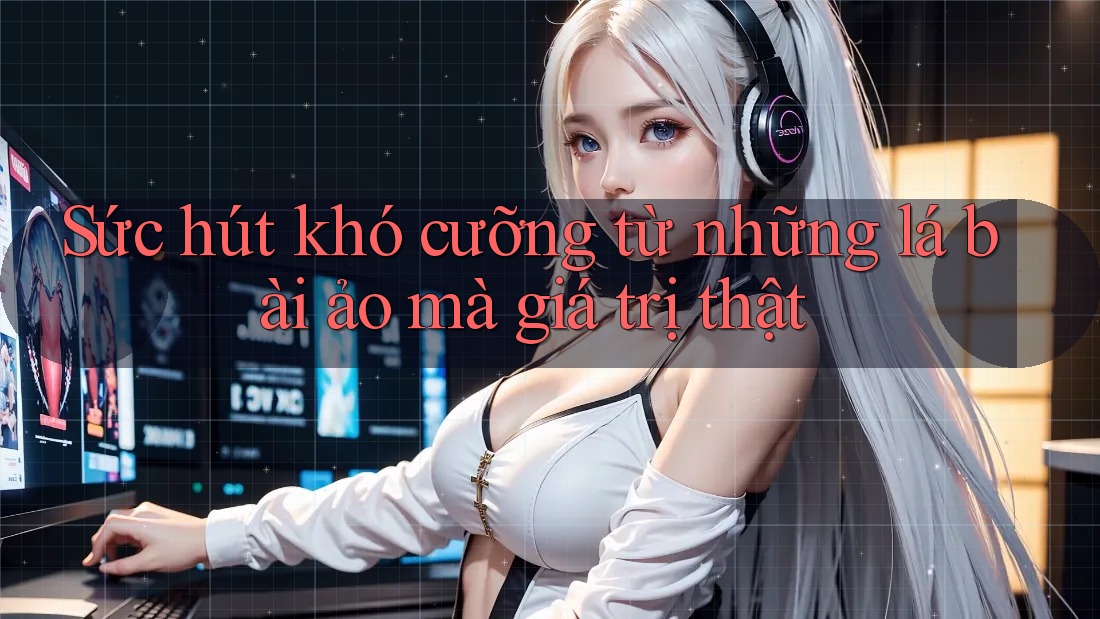 Sức hút khó cưỡng từ những lá bài ảo mà giá trị thật