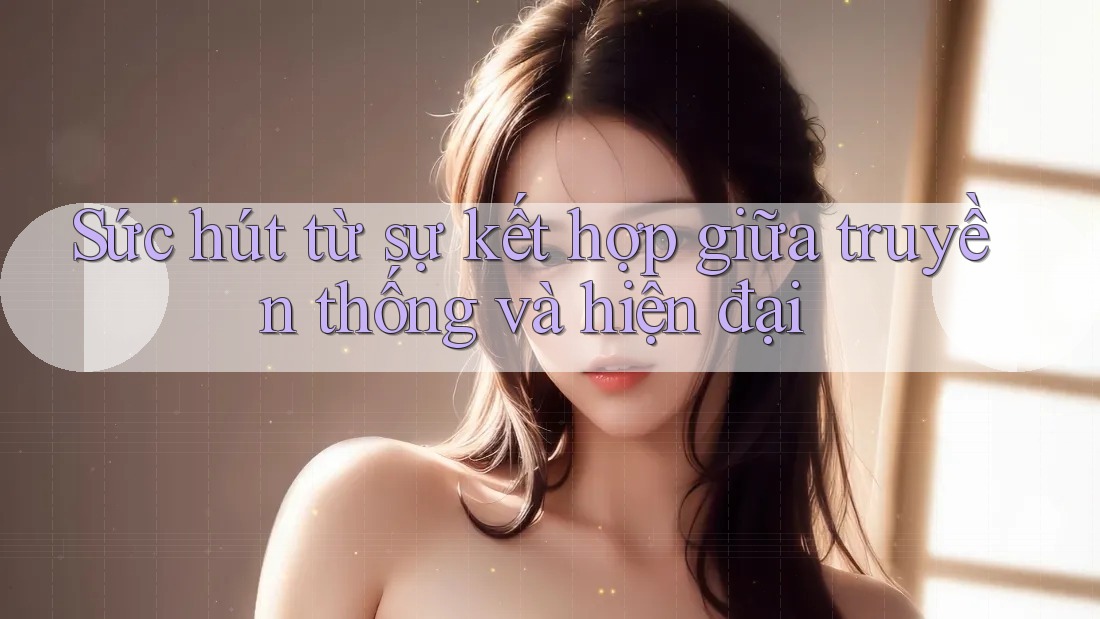 Sức hút từ sự kết hợp giữa truyền thống và hiện đại