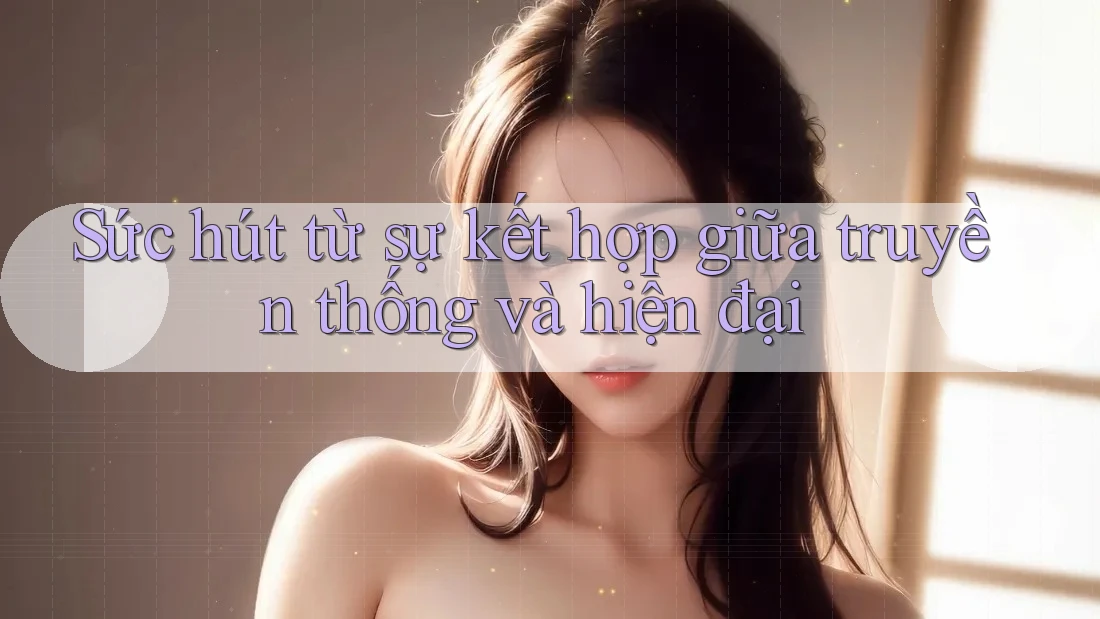 Sức hút từ sự kết hợp giữa truyền thống và hiện đại