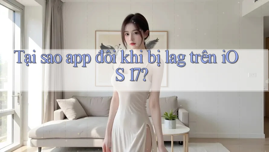 Tại sao app đôi khi bị lag trên iOS 17?