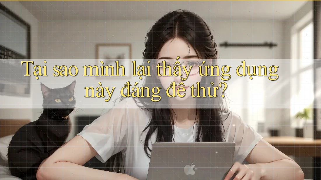 Tại sao mình lại thấy ứng dụng này đáng để thử?