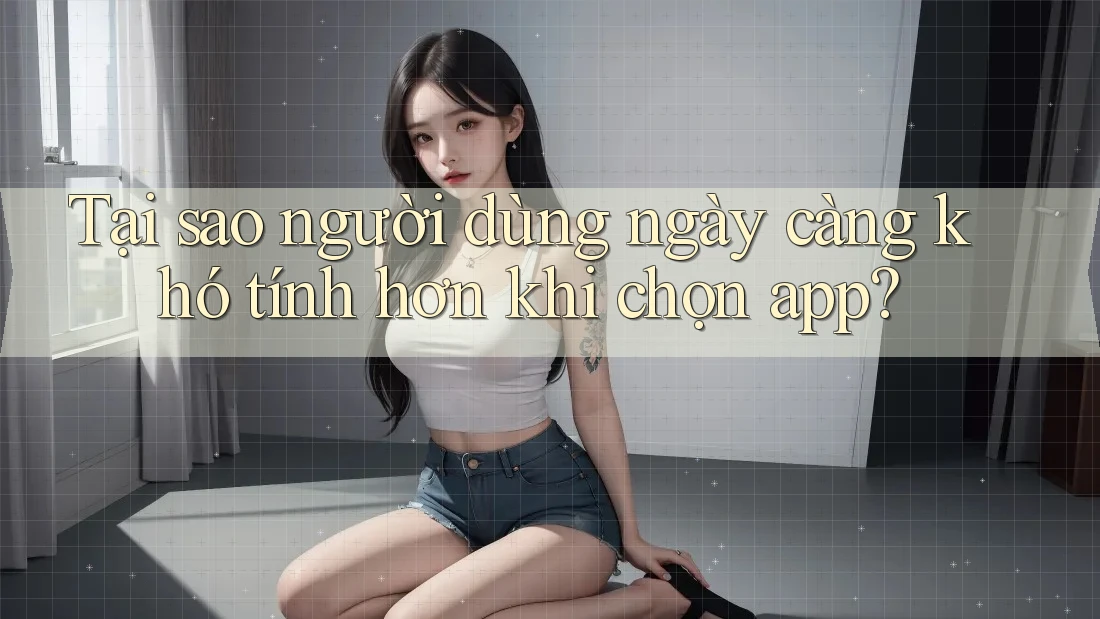 Tại sao người dùng ngày càng khó tính hơn khi chọn app?