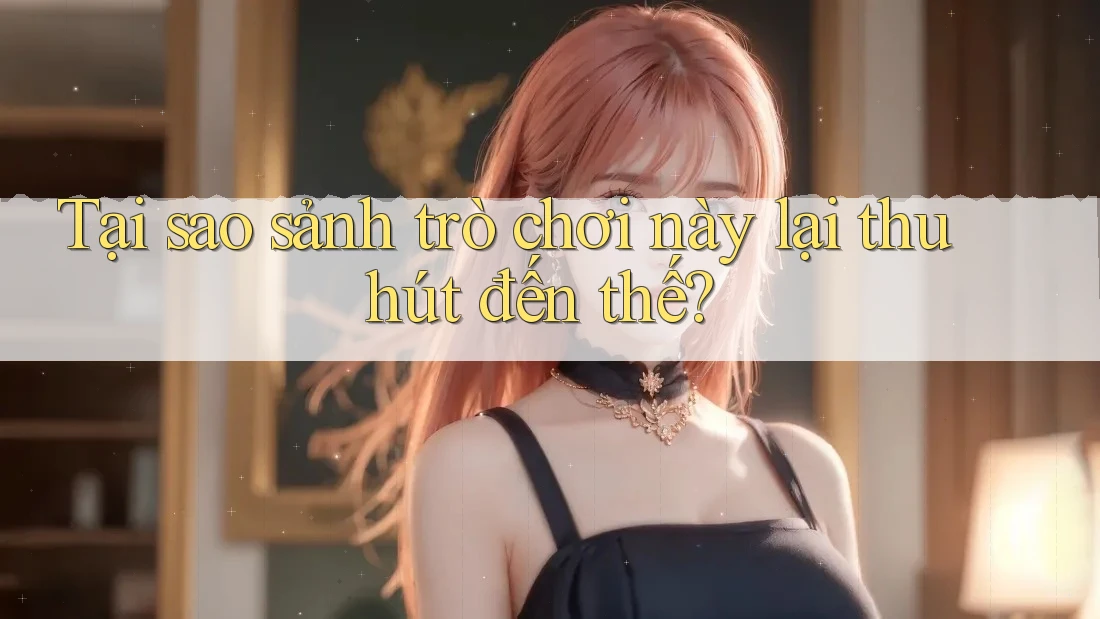 Tại sao sảnh trò chơi này lại thu hút đến thế?