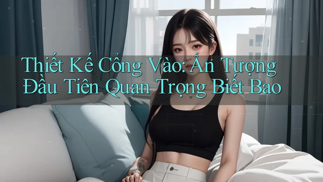Thiết Kế Cổng Vào: Ấn Tượng Đầu Tiên Quan Trọng Biết Bao Thiết Kế Cổng Vào: Ấn Tượng Đầu Tiên Quan Trọng Biết Bao