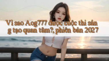 Vì sao Aog777 được cuộc thi sáng tạo quan tâm, phiên bản 2027