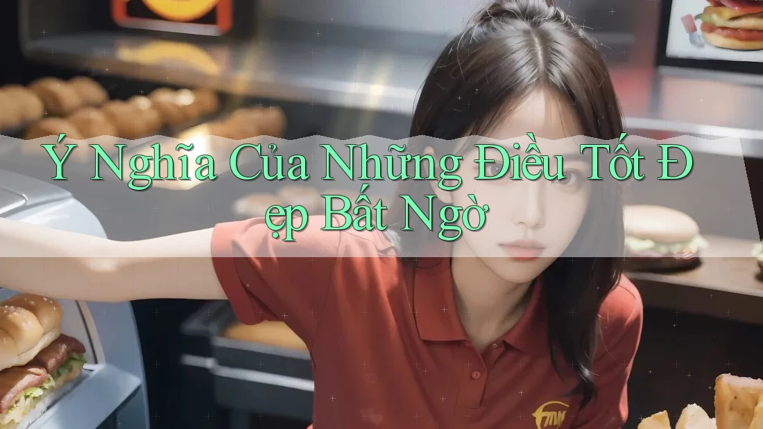 Ý Nghĩa Của Những Điều Tốt Đẹp Bất Ngờ